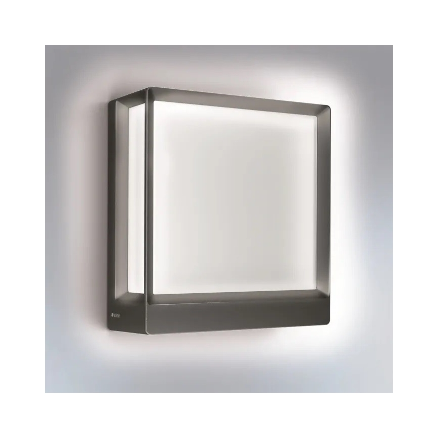 Steinel 085230 - LED Hämardatav väli seinavalgusti L40C LED/12,9W/230V IP54 antratsiit