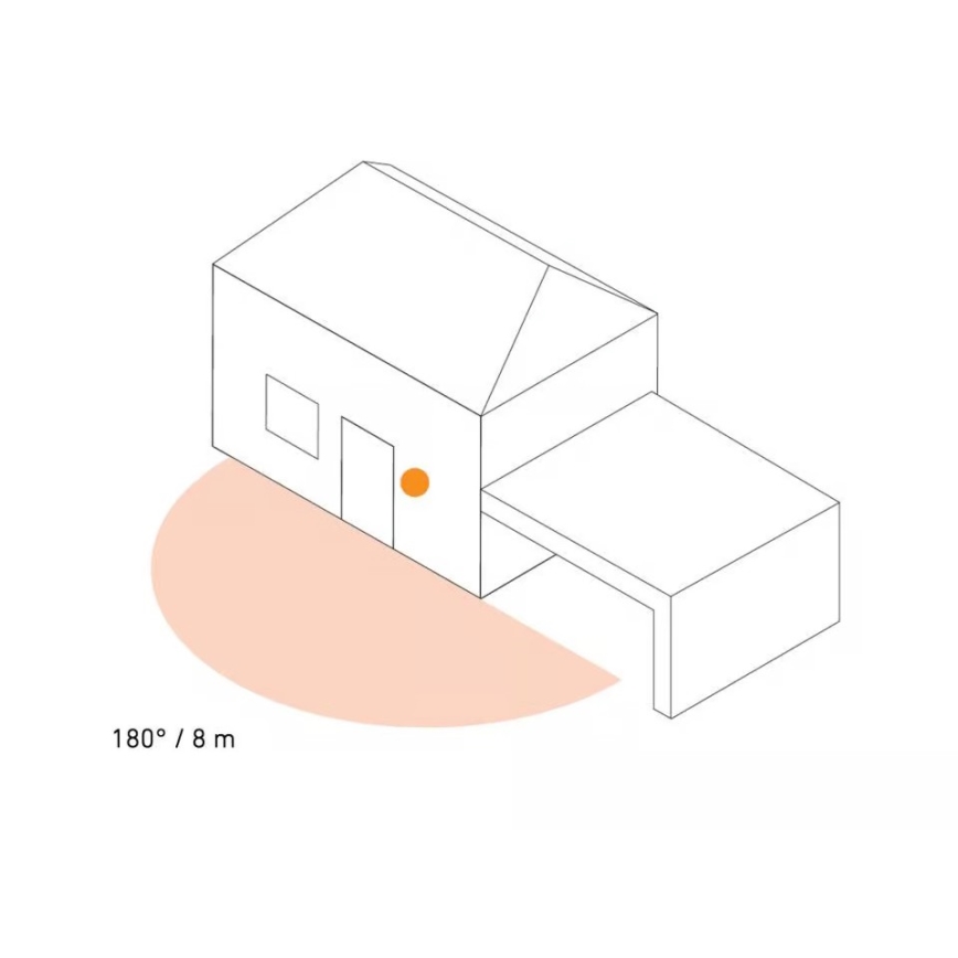 Steinel 087739 - LED välisseinavalgusti liikumisanduriga 2xGU10/14,5W/230V L 940SC IP44