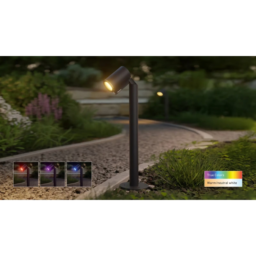 Steinel 089337 - LED RGBW välisvalgusti LED/7,9W/24V IP65