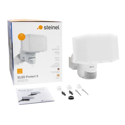 Steinel 089894 - LED Prožektor anduriga XLED PROTECT LED/14,3W/230V 3000K IP54 valge