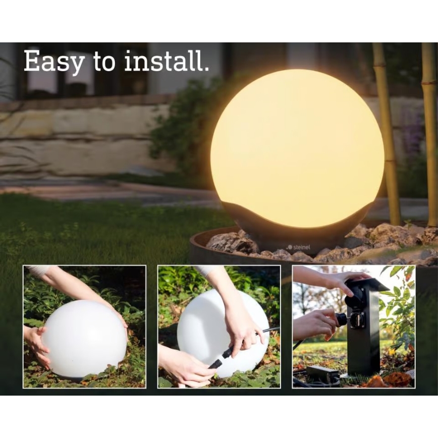 Steinel 094829 - Põhikomplekt LED RGBW Välisvalgusti LED/5,04W/24V 300 mm IP65