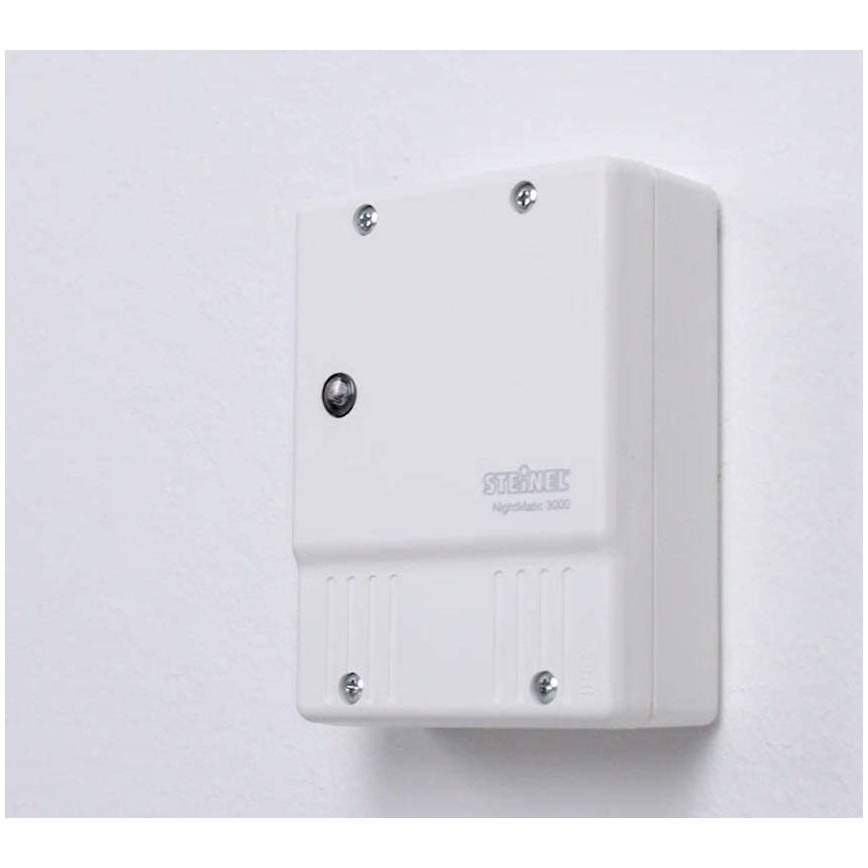 STEINEL 550615 - Hämardusandur NIGHTMATIC 3000 Vario valge IP54