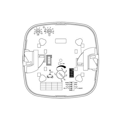 Steinel 590703 - Kohalolekuandur Dual HF COM1 valge