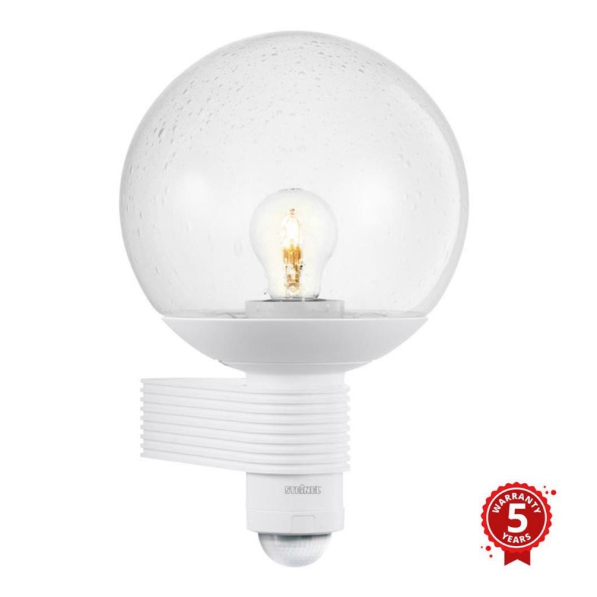 Steinel 611118 - LED Välivalgusti koos anduriga L 400 1xE27/60W/230V IP44 valge