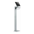 STEINEL 671211 - Päikesepaneeliga andur LED Prožektor XSolar GL-S 0,5W/LED hõbedane IP44 2500 mAh