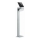 STEINEL 671211 - Päikesepaneeliga andur LED Prožektor XSolar GL-S 0,5W/LED hõbedane IP44 2500 mAh