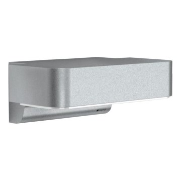 STEINEL 87555 - LED Väli seinavalgusti koos anduriga L 800 SC LED/7,5W/230V IP44 hõbedane