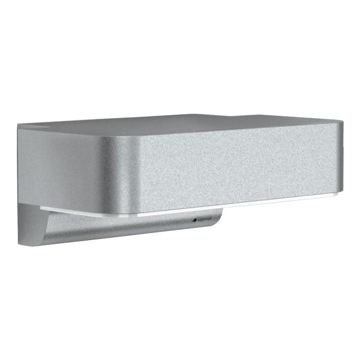 STEINEL 87555 - LED Väli seinavalgusti koos anduriga L 800 SC LED/7,5W/230V IP44 hõbedane