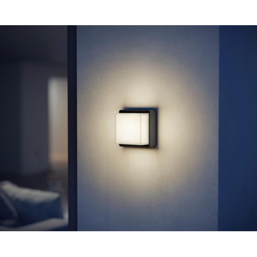 Steinel - LED Hämardatav seinavalgusti L 845 C LED/9W/230V 3000K IP44 antratsiit