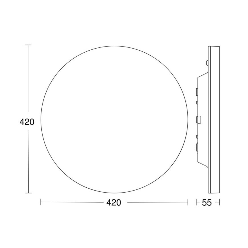 Steinel 067793 - LED Hämardatav laevalgusti anduriga RS PRO R30 plus SC 23,7W/230V 3000K IP40