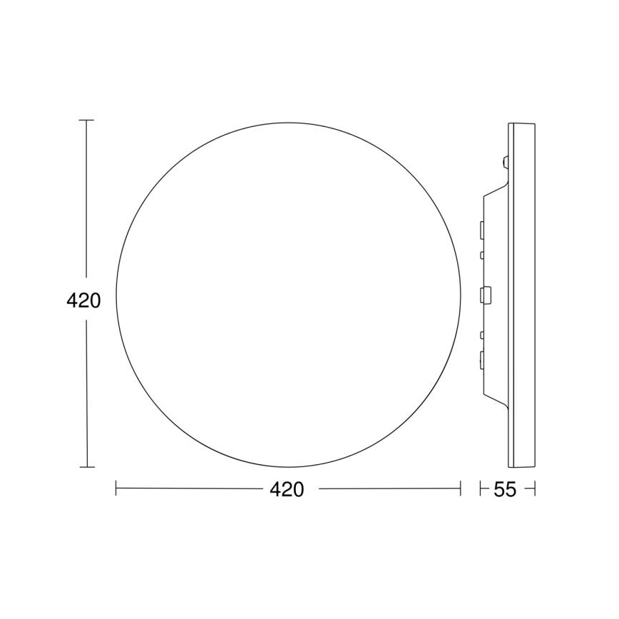 Steinel 067762 - LED Hämardatav laevalgusti anduriga RS PRO R30 plus SC 23,7W/230V 4000K IP40