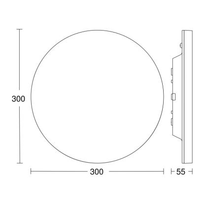 Steinel 067816 - LED Hämardatav laevalgusti anduriga RS PRO R10 BASIC SC LED/8,5W/230V 3000K IP40