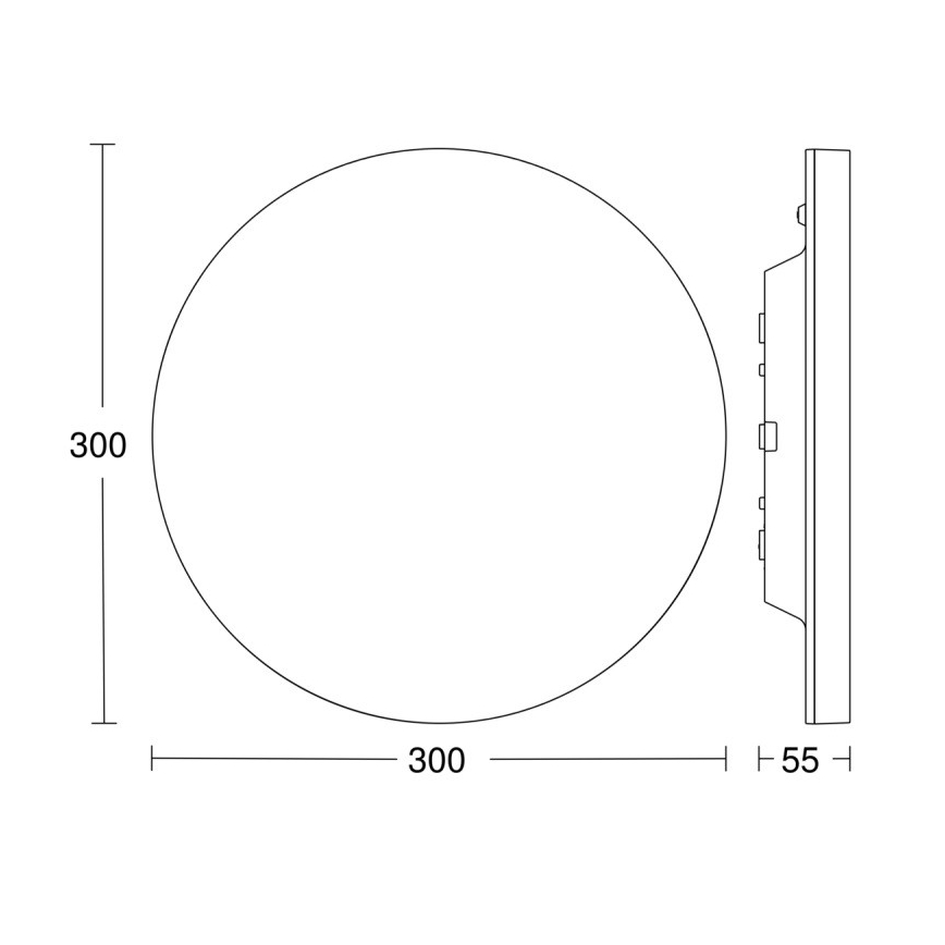 Steinel 067816 - LED Hämardatav laevalgusti anduriga RS PRO R10 BASIC SC LED/8,5W/230V 3000K IP40