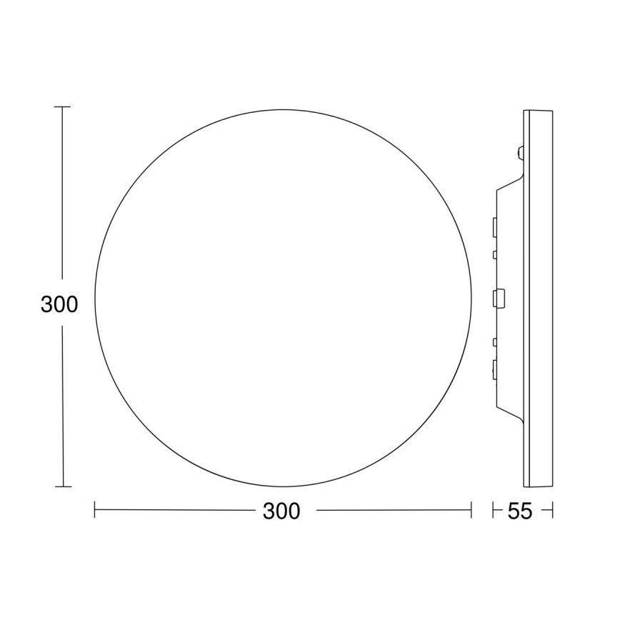 Steinel 067809 - LED Hämardatav laevalgusti RS PRO R10 BASIC SC LED/8,5W/230V 4000K IP40