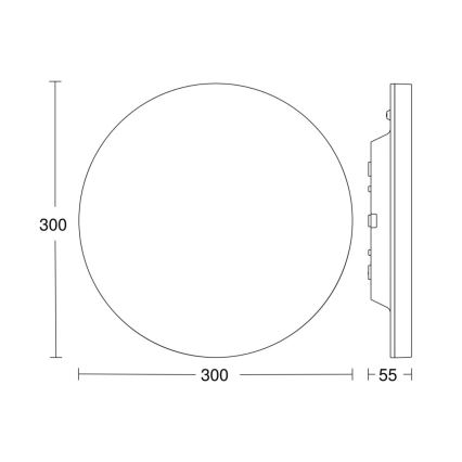 Steinel 067717 - LED Hämardatav laevalgusti anduriga  RS PRO R10 PLUS SC 8,5W/230V IP40 3000K