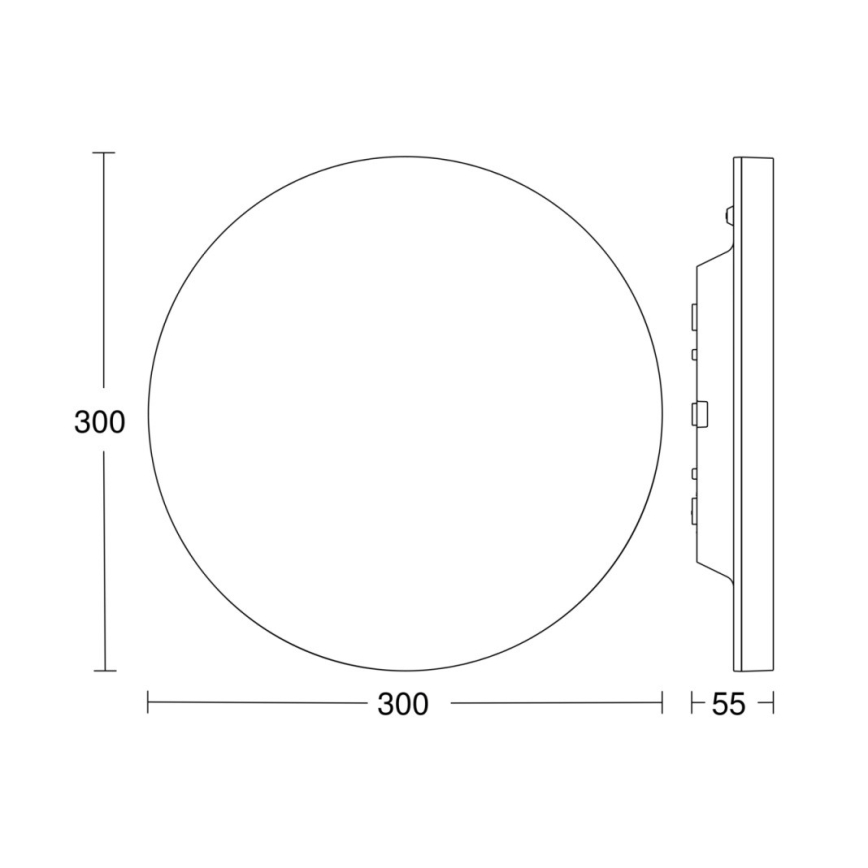 Steinel 067717 - LED Hämardatav laevalgusti anduriga  RS PRO R10 PLUS SC 8,5W/230V IP40 3000K