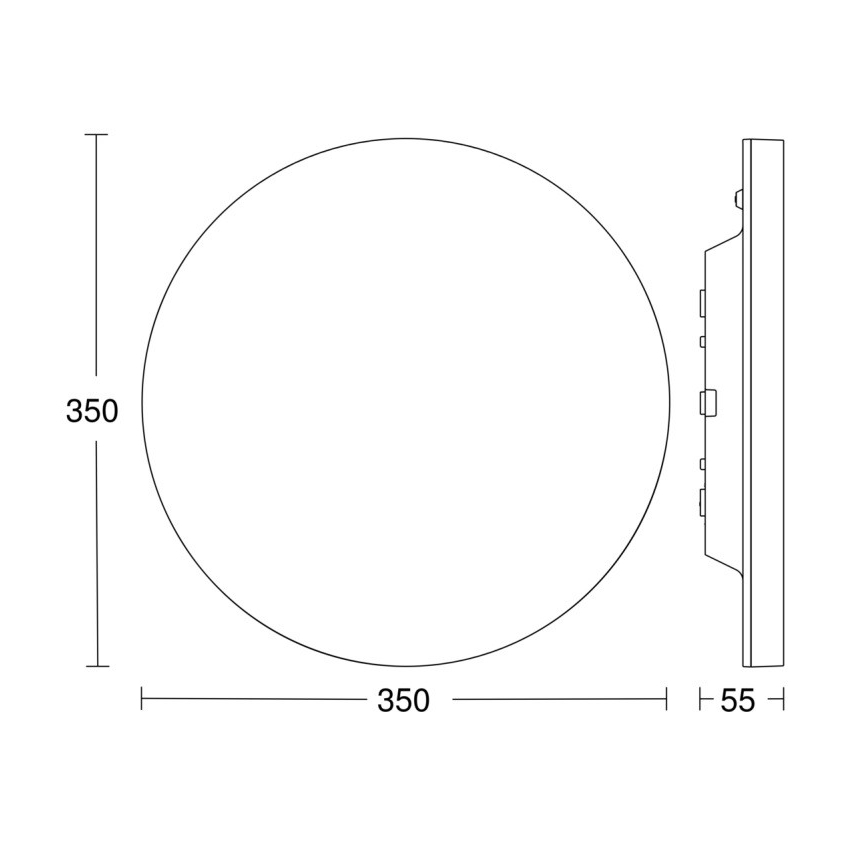 Steinel - LED Hämardatav laevalgusti anduriga RSPROR20BASIC 15,3W/230V IP40 3000K