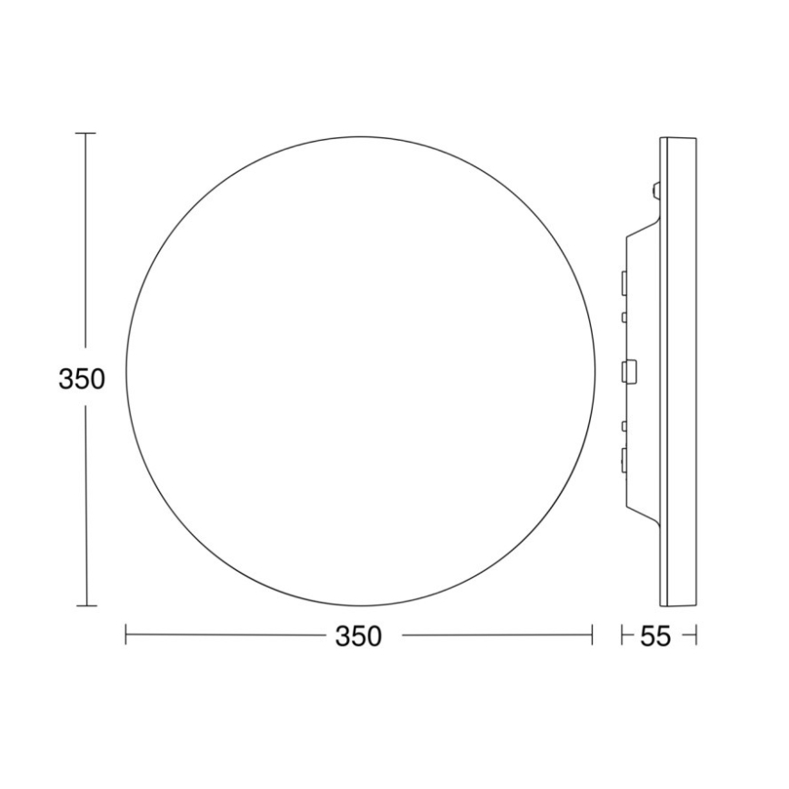 Steinel - LED Hämardatav laevalgusti anduriga RSPROR20BASIC 15,3W/230V IP40 4000K