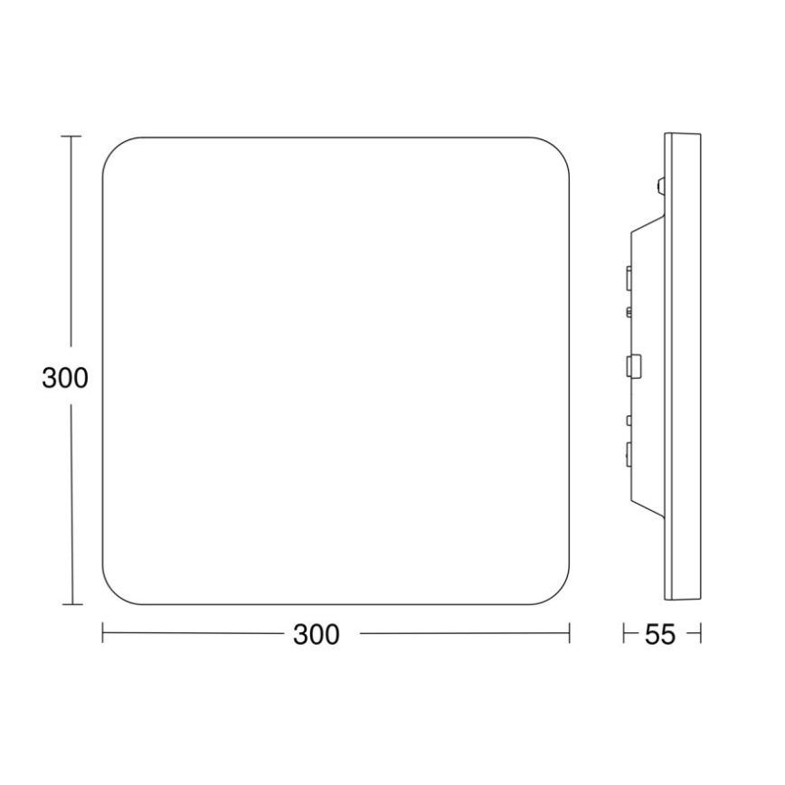 Steinel - LED Hämardatav laevalgusti anduriga RSPROR20BASICQ 15,3W/230V IP40 4000K