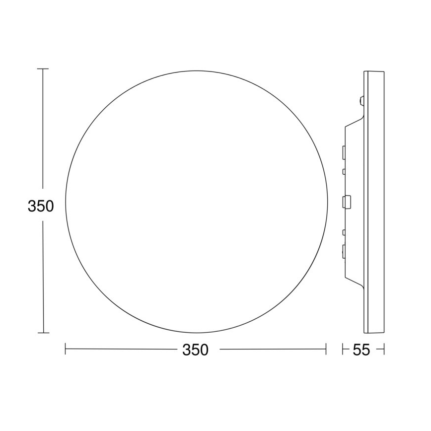 Steinel 067755 - LED Hämardatav laevalgusti anduriga RS PRO R20 PLUS 15,86W/230V IP40 3000K