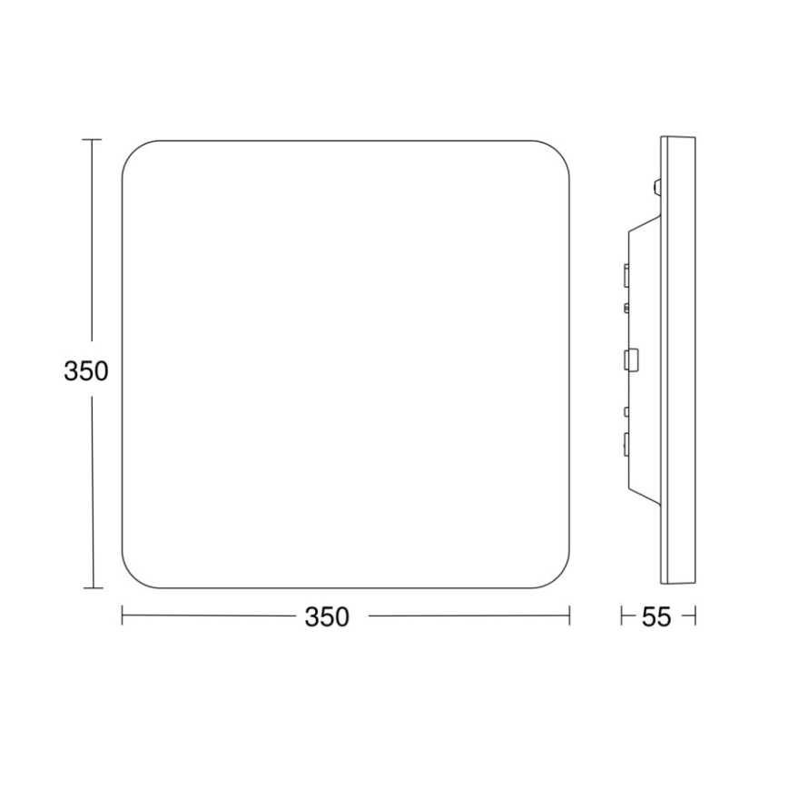Steinel - LED Hämardatav laevalgusti anduriga RSPROR30QBASICSC 23,26W/230V IP40 3000K