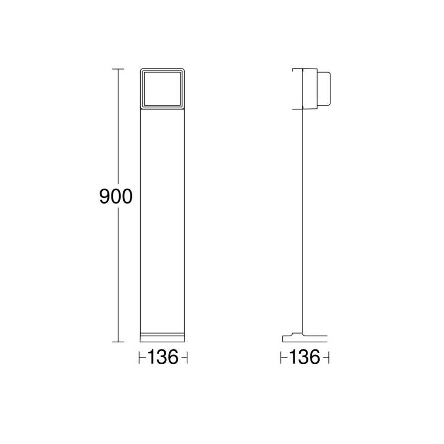 Steinel 078683 -LED Hämardatav välivalgusti koos anduriga GL 85 SC 900 LED/9W/230V IP44