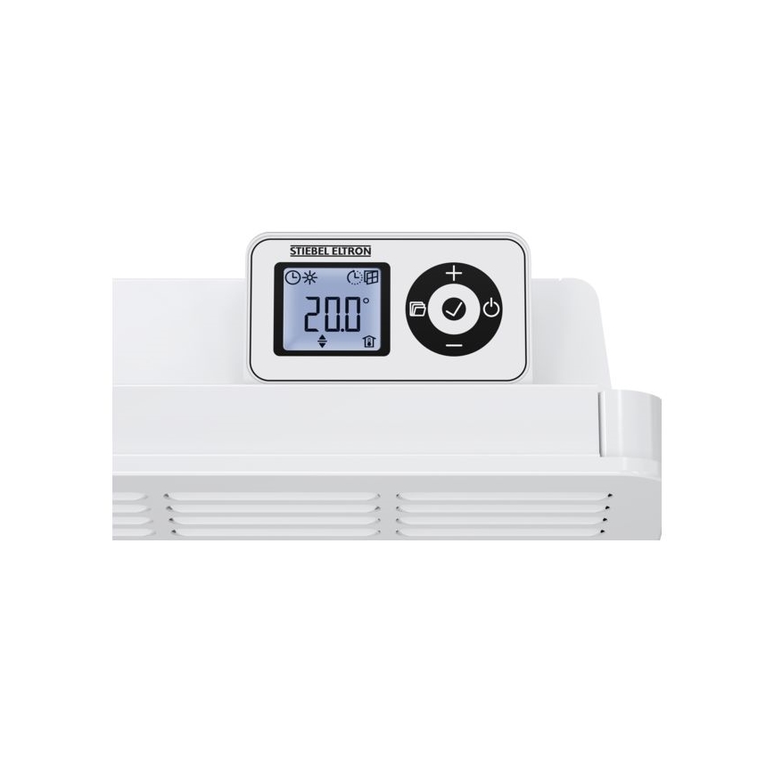 Stiebel Eltron - Seinakonvektor LED ekraani ja elektroonilise termostaadiga 1500W/230V IP24