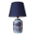 Stolnlamp RAMZES 1xE27/40W/230V sinine