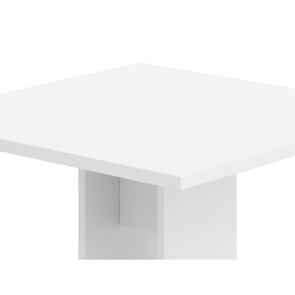 STRAPO laud 68x68 cm, valge