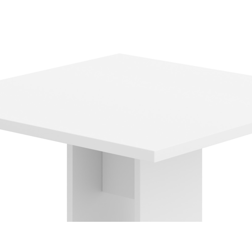 STRAPO laud 68x68 cm, valge