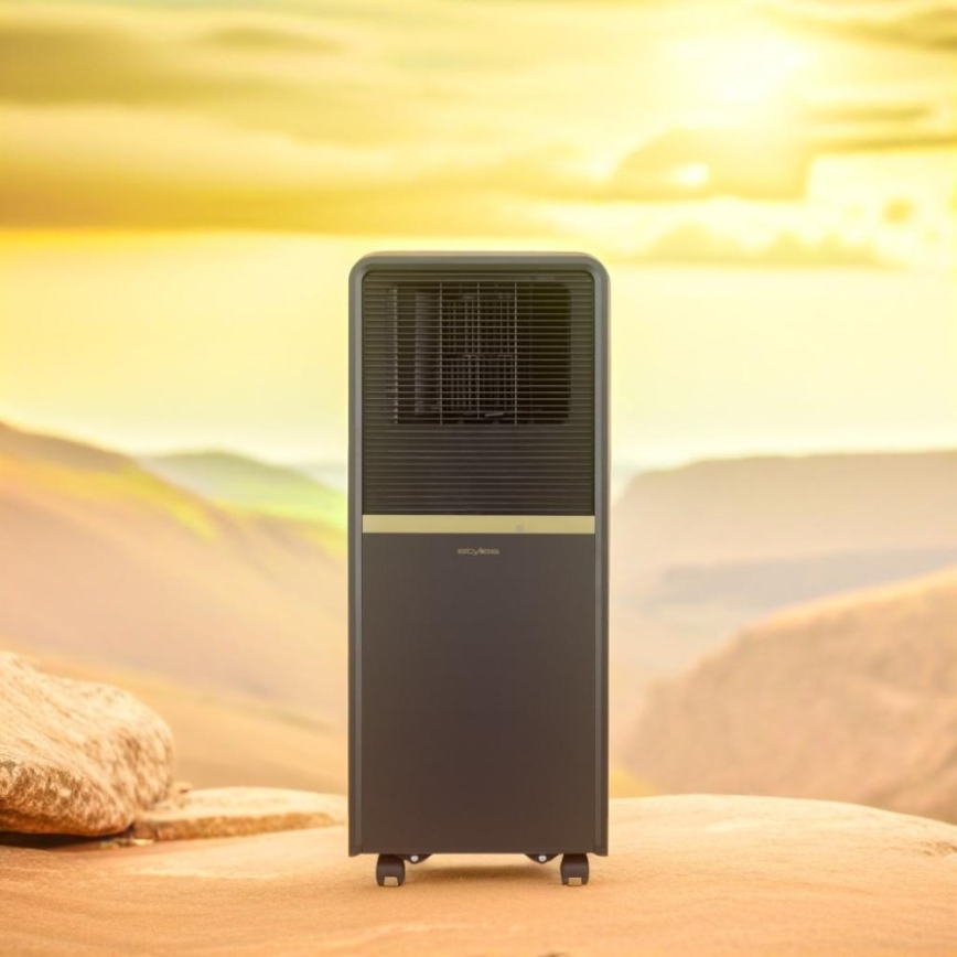 Stylies - Mobiilne kliimaseade POLARIX 1000W/230V 9000 BTU must + kaugjuhtimispult