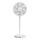 Stylies - Põrandaventilaator 2-ühes ANTILA 25W/230V 88 cm valge + kaugjuhtimispult
