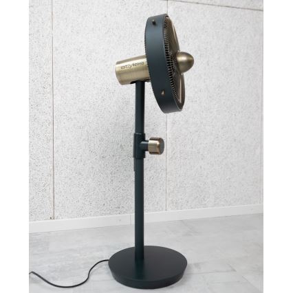 Stylies - Põrandaventilaator URANUS 35W/230V 94 cm must