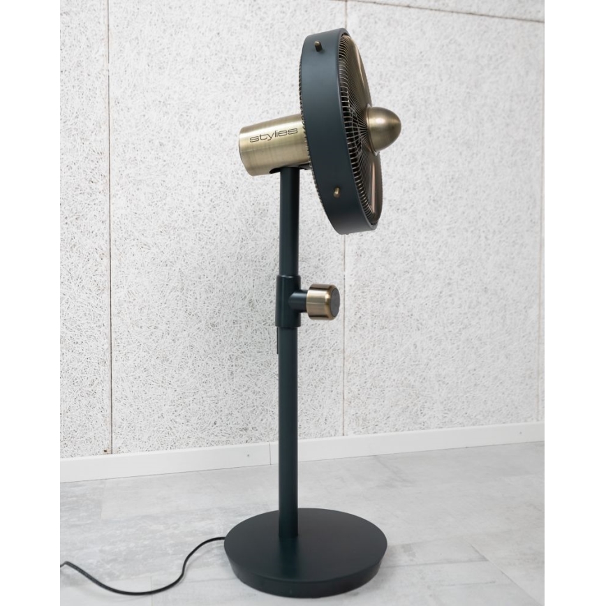 Stylies - Põrandaventilaator URANUS 35W/230V 94 cm must