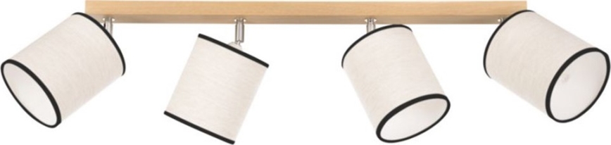 Suunatav laevalgusti BOHO 4xE27/25W/230V tamm