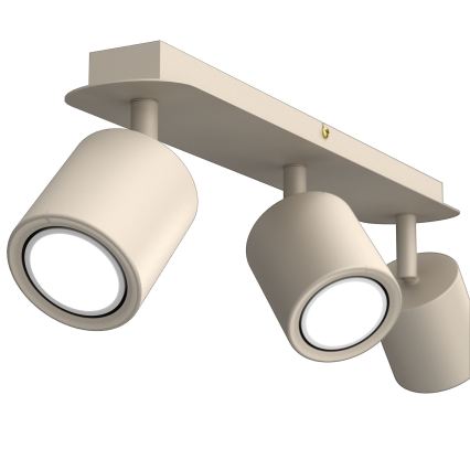 Suunatav laevalgusti DEMIA 3xGU10/8W/230V beež