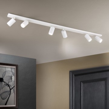 Suunatav laevalgusti SEAN 6xGU10/13W/230V valge