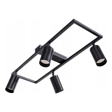 Suunatav spottvalgusti 4xGU10/30W/230V must