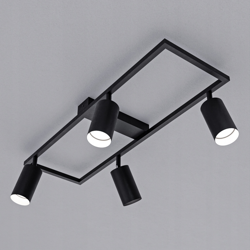 Suunatav spottvalgusti 4xGU10/30W/230V must