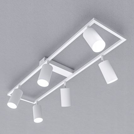 Suunav valgusti 6xGU10/30W/230V valge