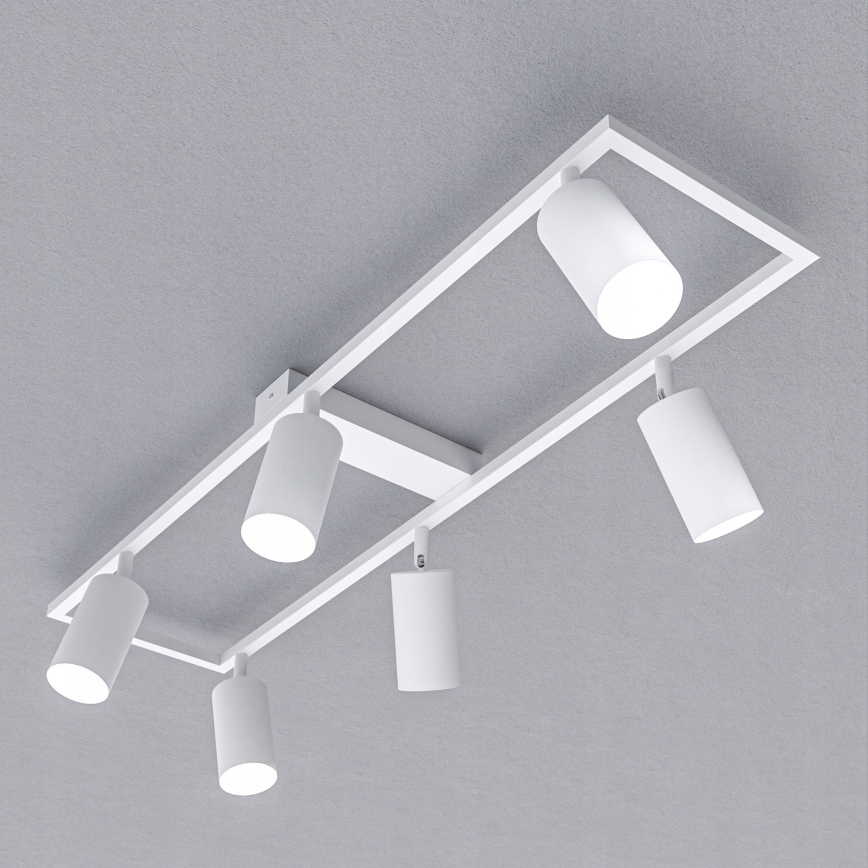 Suunav valgusti 6xGU10/30W/230V valge