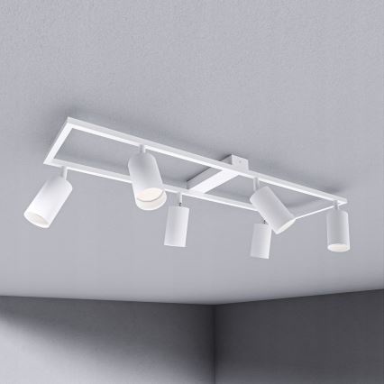 Suunav valgusti 6xGU10/30W/230V valge