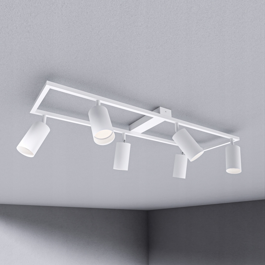 Suunav valgusti 6xGU10/30W/230V valge