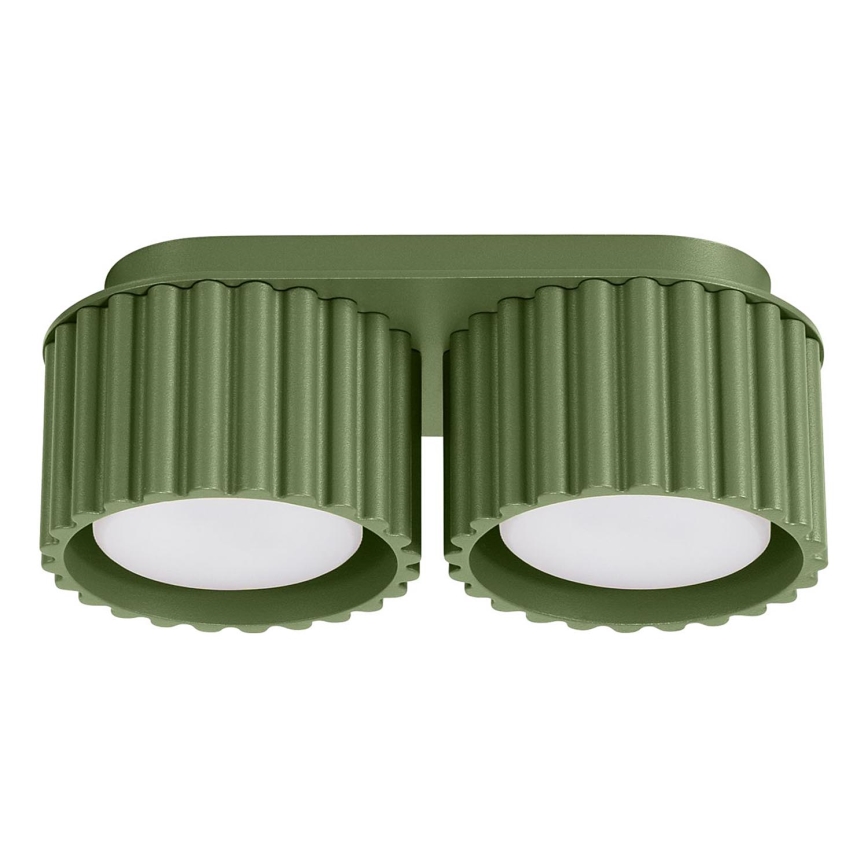 Suunavalgusti AURA 2xGX53/10W/230V roheline