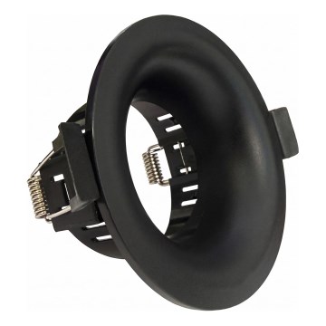 Süvisraam GU10 valgustile, Ø 8,6 cm, must