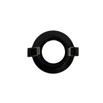 Süvisraam GU10 valgustile, Ø 8,6 cm, must