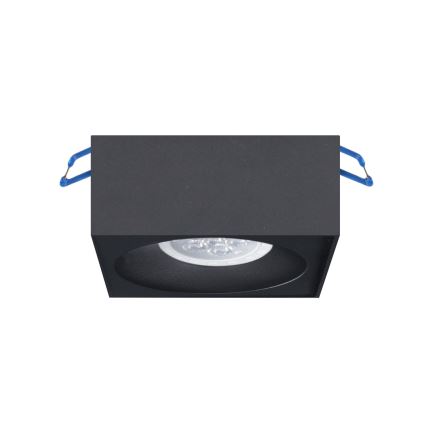 Süvistatav kohtvalgusti BALI 1xGU5,3/MR16/25W/12V ruut must