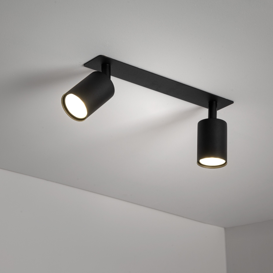 Süvistatav kohtvalgusti NEX 2xGU10/10W/230V must
