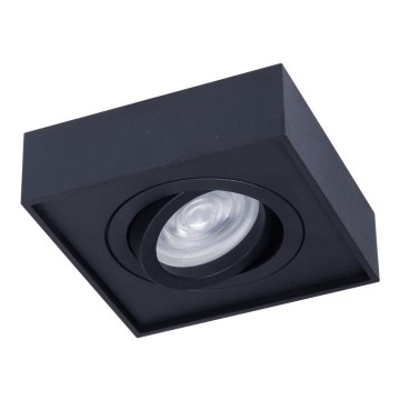 Süvistatav kohtvalgusti NUSA 1xGU5,3/MR16/50W/12V kandiline must
