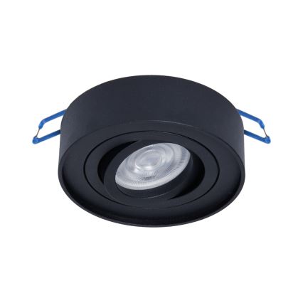Süvistatav kohtvalgusti NUSA 1xGU5,3/MR16/50W/12V ümmargune must